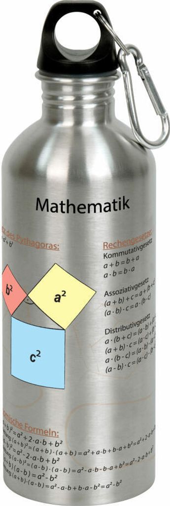 Könitz Gourde Cool Bottle - Mathématiques, bouteille, acier Image du produit 