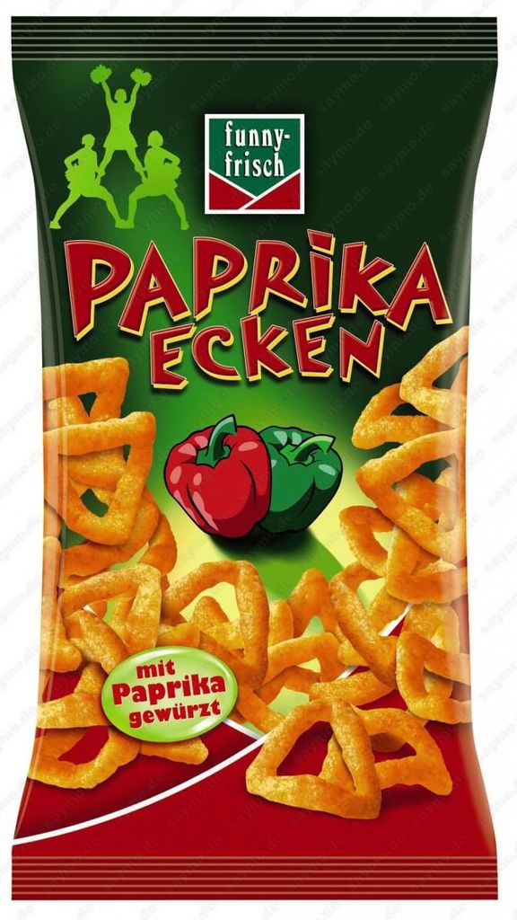 funny-frisch Paprika Ecken 75g Produktbild 
