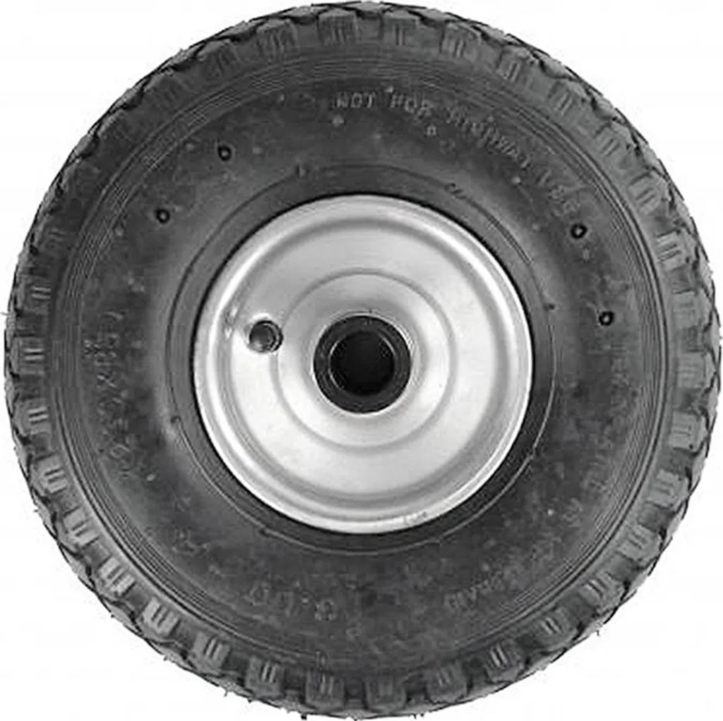 Pneu Gonflable 260x85 mm AL-KO avec Jante Métal pour Diable et Brouette