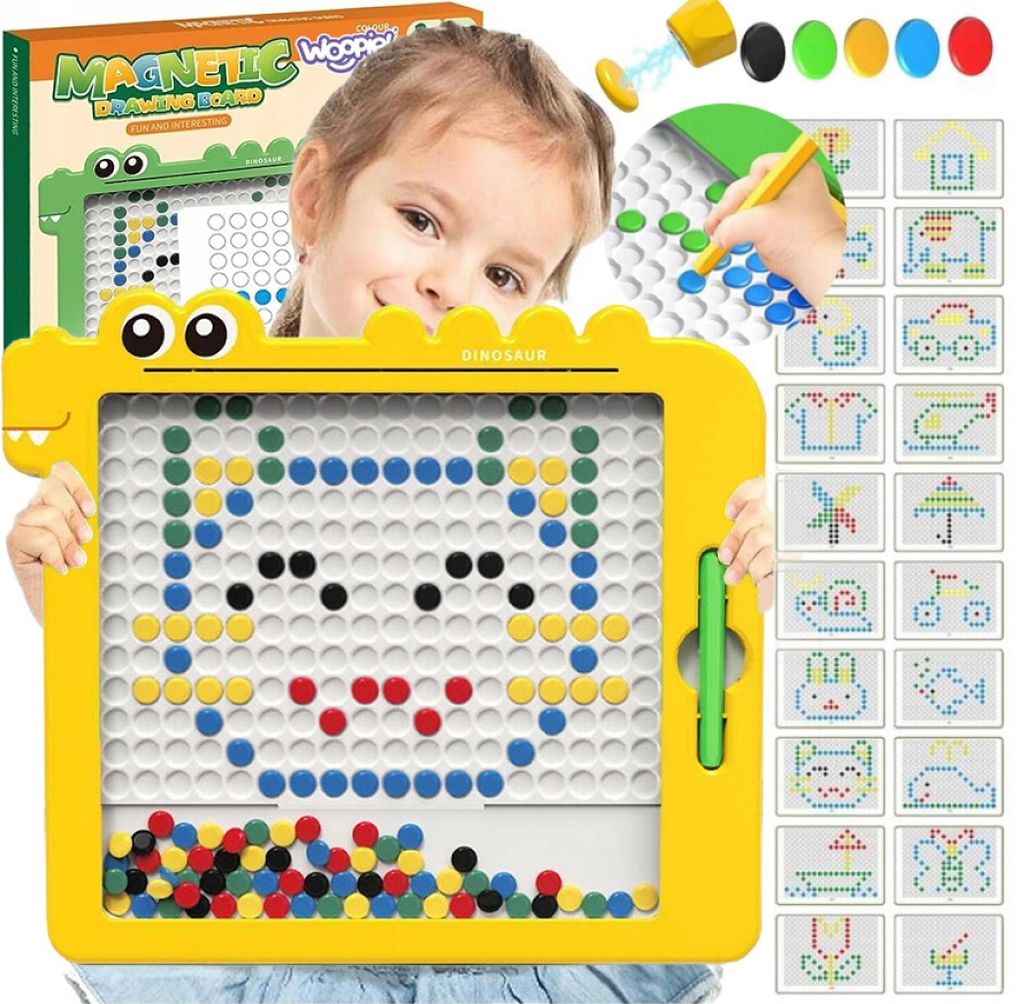 WOOPIE Magnetická tabuľa pre deti Montessori MagPad Obrázok produktu 