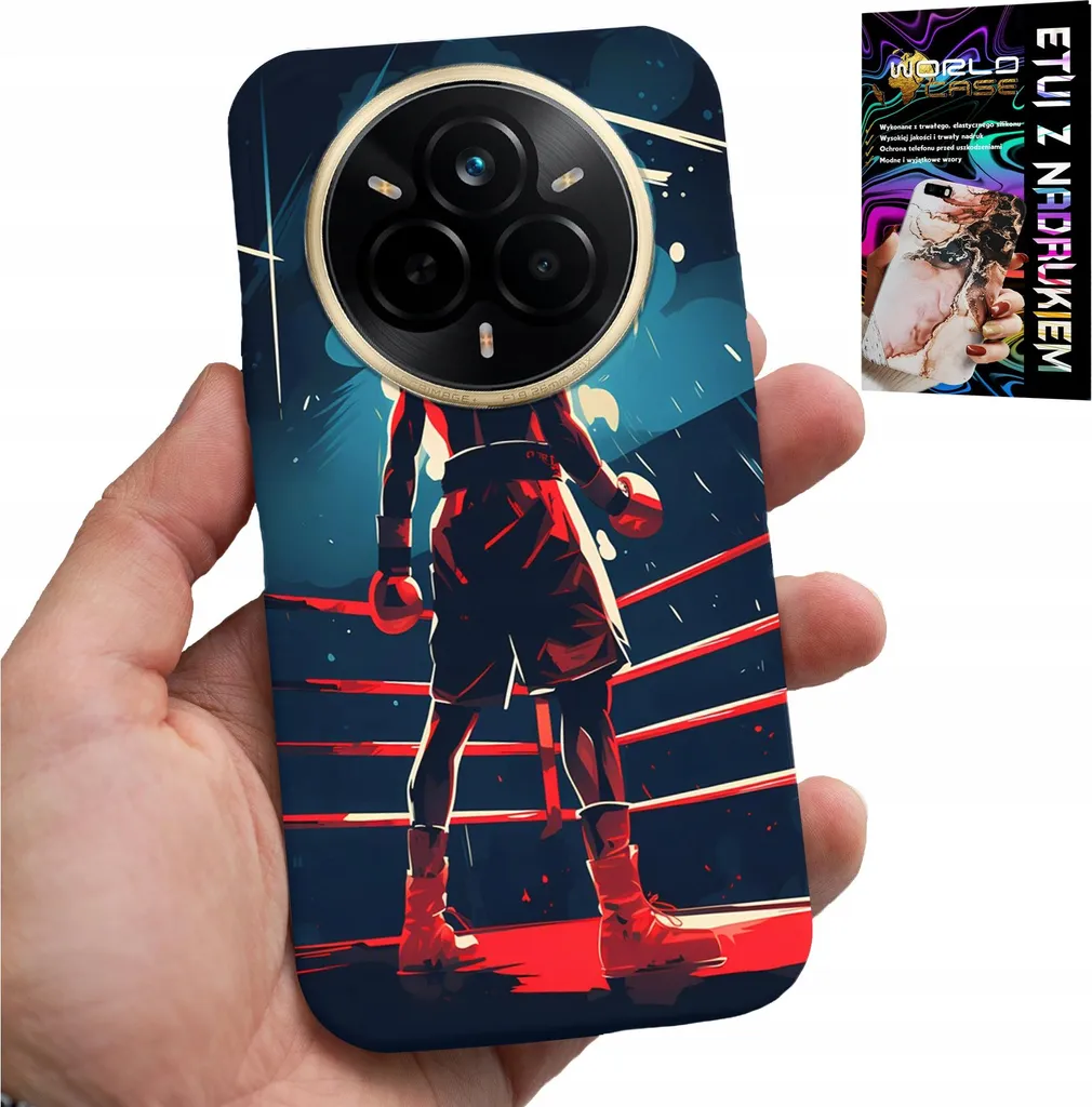 Custodia per Realme 14 Pro+ 5G Boxe - Idea Regalo Sportiva + Pellicola