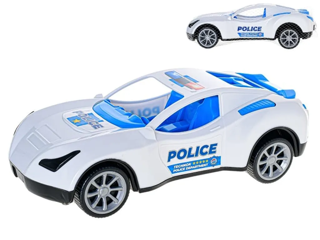 Voiture de police 37cm free running - Véhicule de patrouille pour enfant