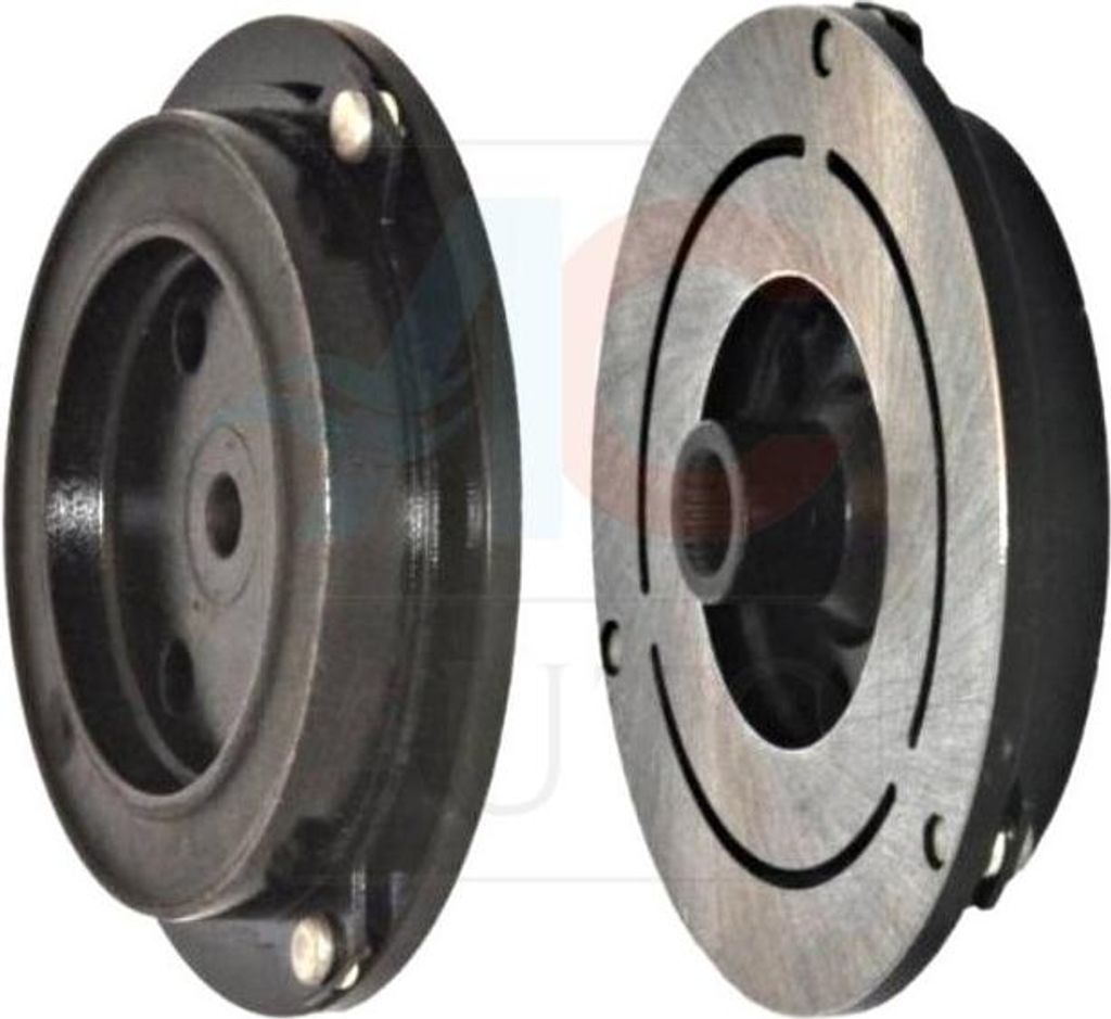 ACAUTO Mitnehmerscheibe Magnetkupplung-Kompressor AC-05SD03 für OPEL Astra G CC (T98) 27,7mm 105mm