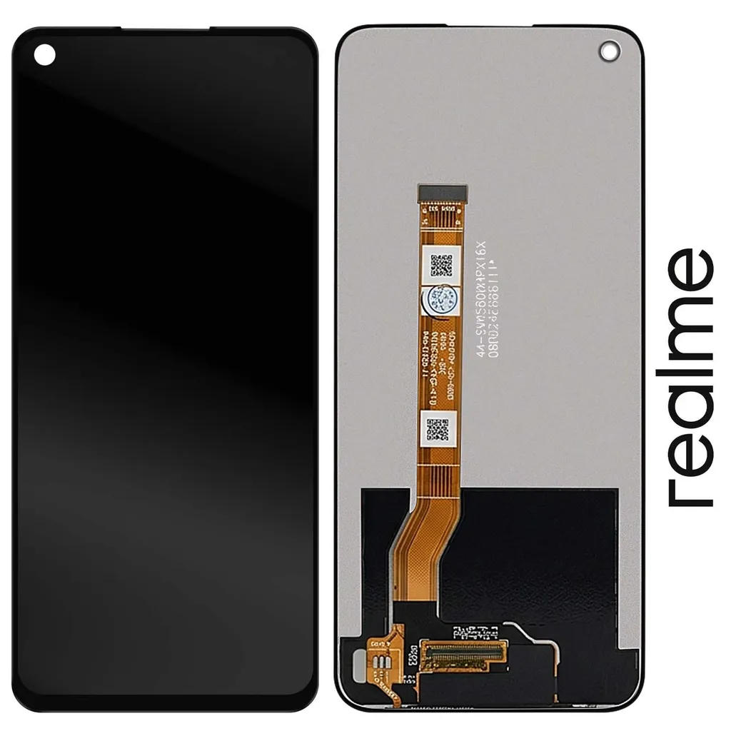 Écran LCD Realme 9i 5G noir : corriger les bugs tactiles et afficheur HS