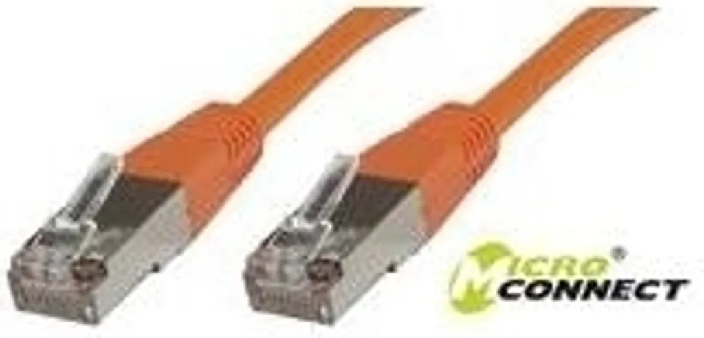 Cavo Patch MicroConnect CAT 6 SSTP 15m Arancione LSZH | Rete Aziendale