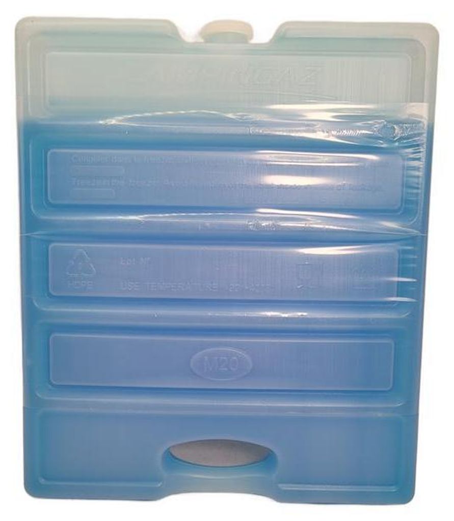 Lot De 2 Accumulateurs De Froid Freez'Pack M5, Bleus, Dimensions 15x8x2,5 Cm