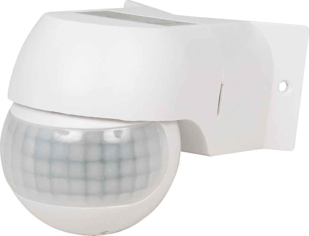 Bewegungsmelder McShine "LX-011", 180°, 1-800W, LED geeignet, Schutzklasse IP44