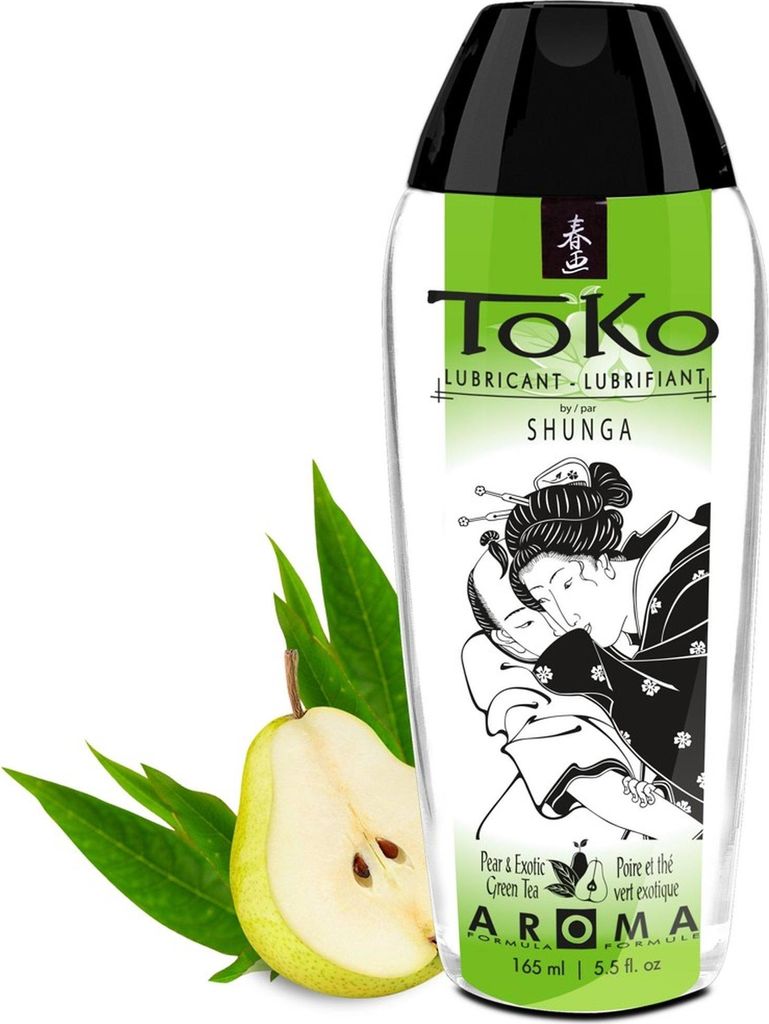 Shunga - Toko Aroma-Schmiermittel Birne & Exotischer Grüner Tee