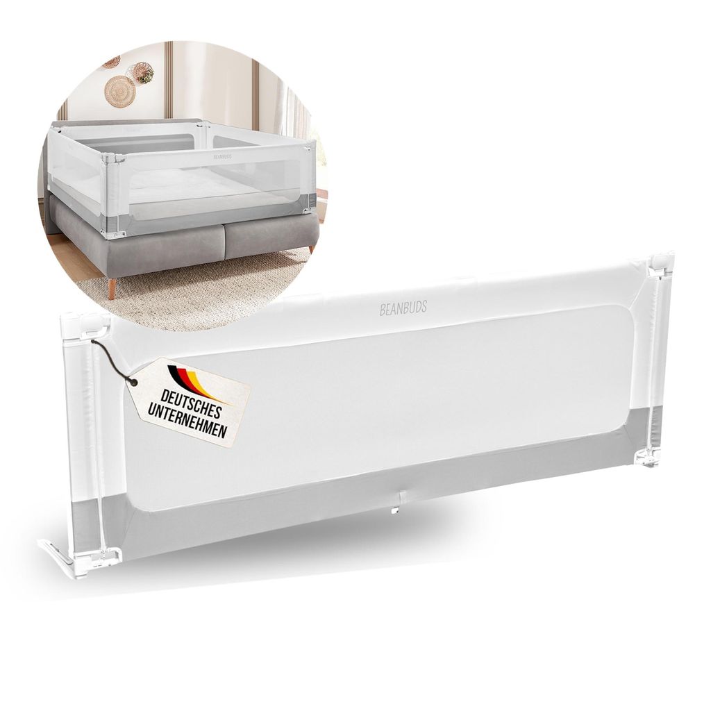 BEANBUDS® Bettgitter Rausfallschutz 200cm [1 Seite] - Produktbild 