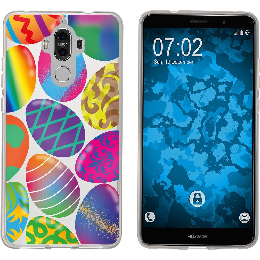 PhoneNatic Case kompatibel mit Huawei Mate 9 Silikon-Hülle Ostern M3
