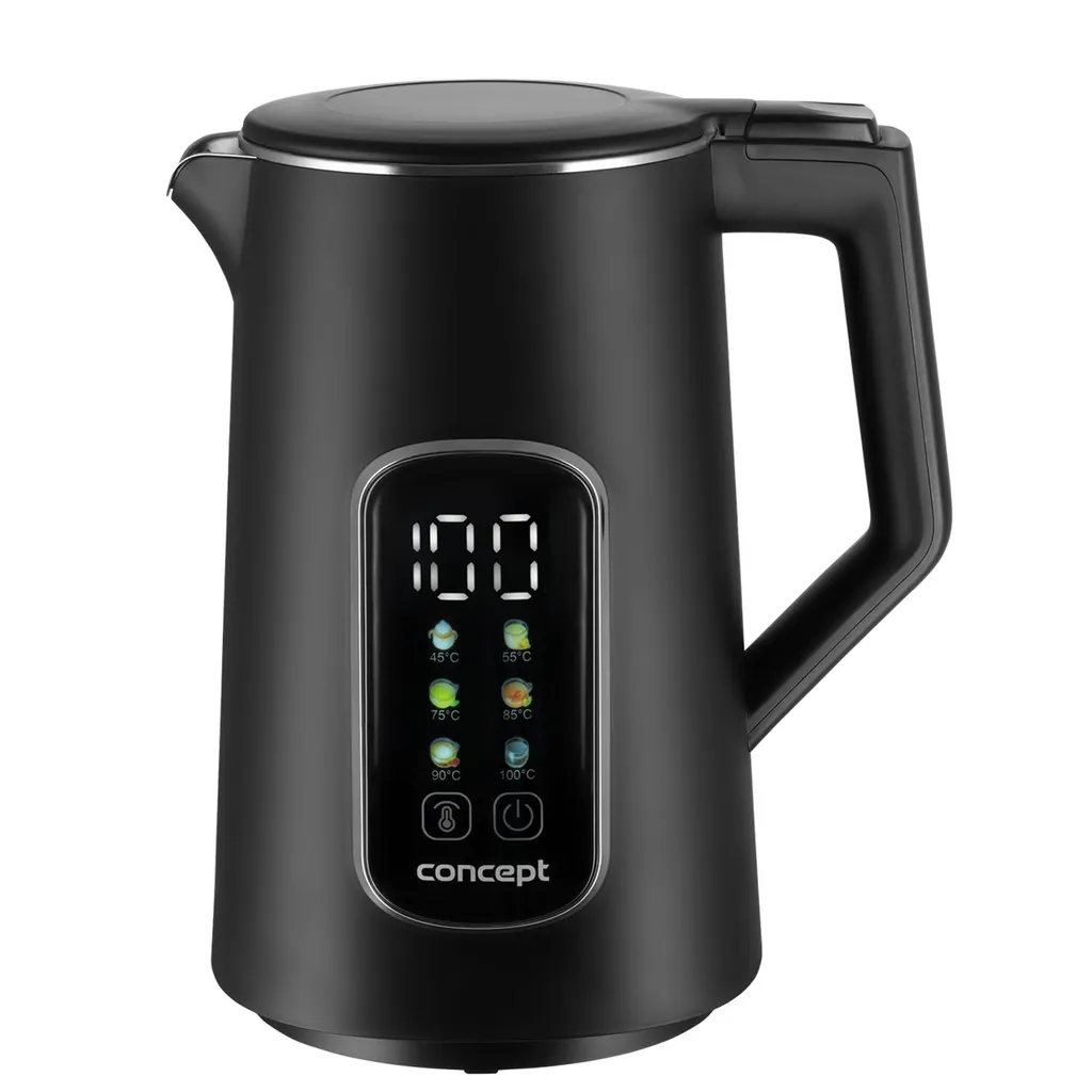 Bollitore Design Concept RK3385: 1.7L, Display LED e Cool-Touch