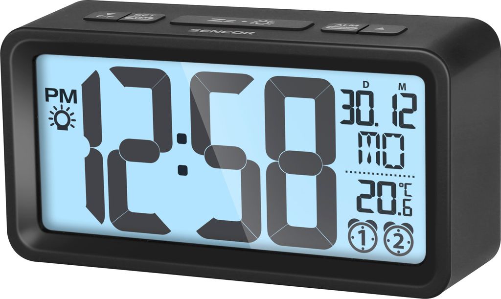 SENCOR SDC 2800 B - Digitální hodiny s budíkem a Obrázek produktu 