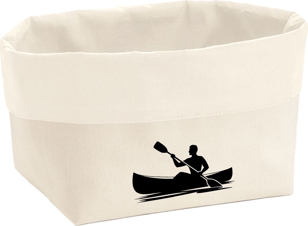 Huuraa Organizer Canoeing Kajakfahren 8 Liter Large Canvas Baumwolle Utensilo Geschenkidee