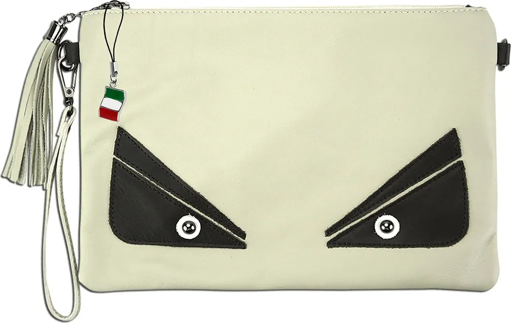 Sac de ville Florence en cuir beige et noir idéal pour le bureau