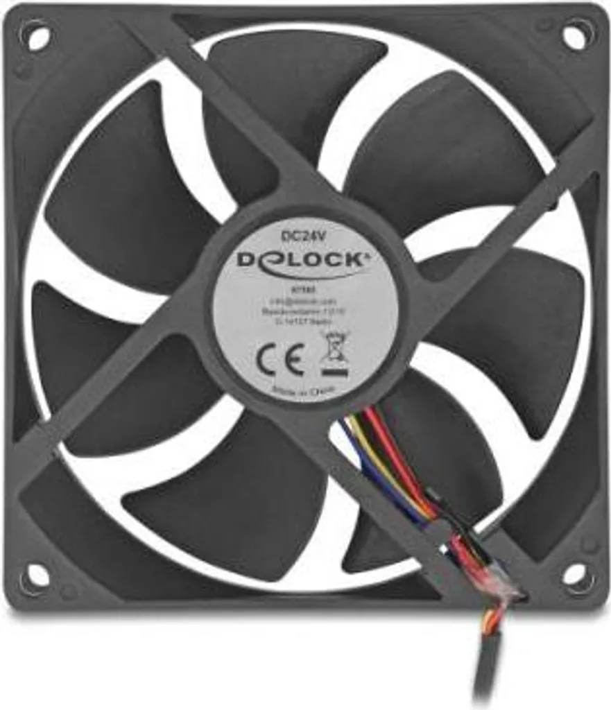 Ventola Ricambio Delock 92mm 24V | Risolvi il Surriscaldamento Ora