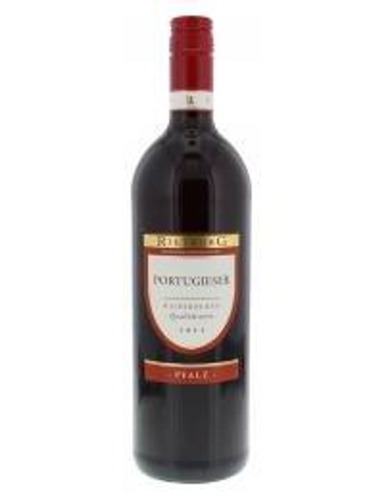 Rietburg Wappen Portugieser vino rosso QbA semisecco (1 l) Immagine del prodotto 