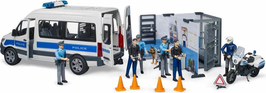 bruder 02680 MB Sprinter Véhicule d'intervention des pompiers avec module Lig... 4001702026806