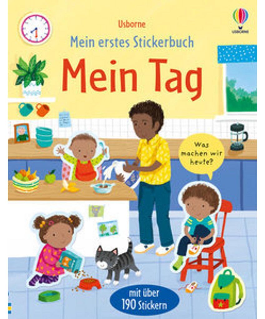 Mein erstes Stickerbuch: Mein Tag Immagine del prodotto 