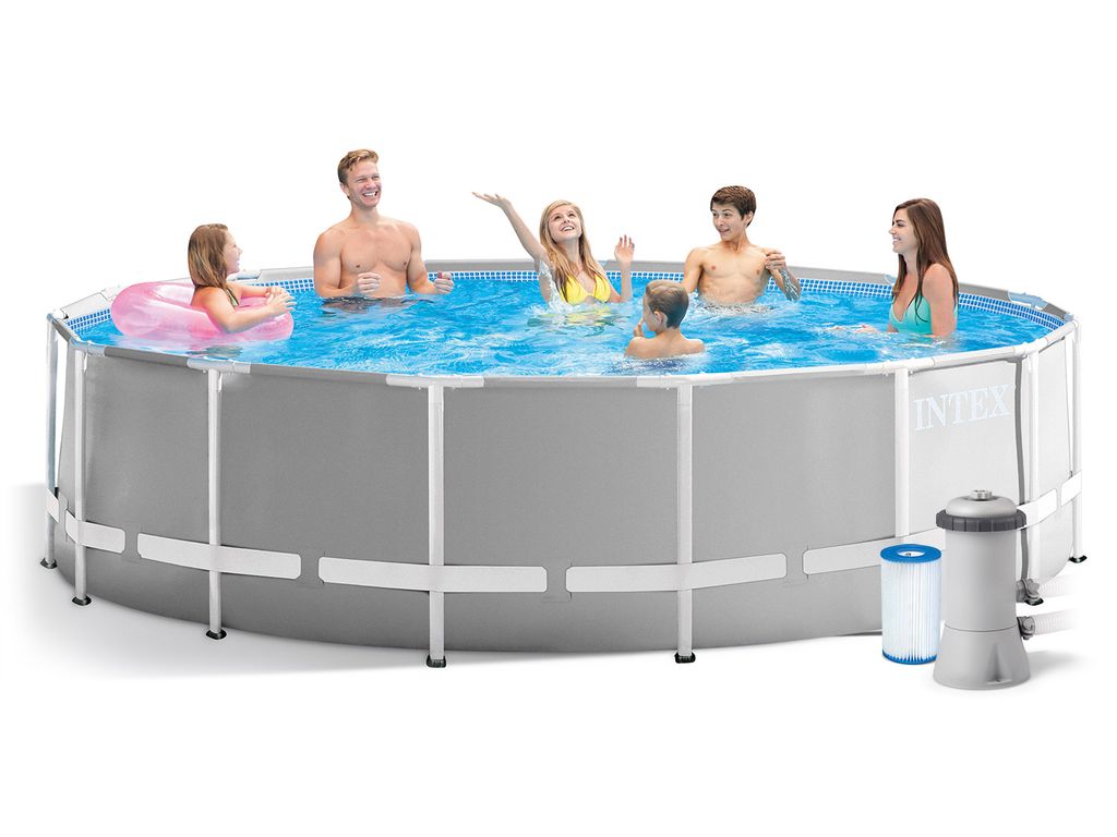 Rahmen-Gartenpool 457 x 122 cm 17in1 INTEX 26726