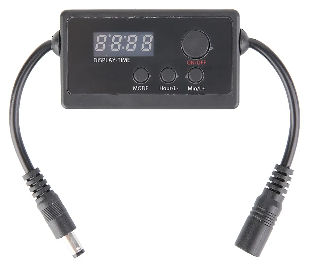 Contrôleur de lumière aquarium LED avec variateur et minuteur programmable