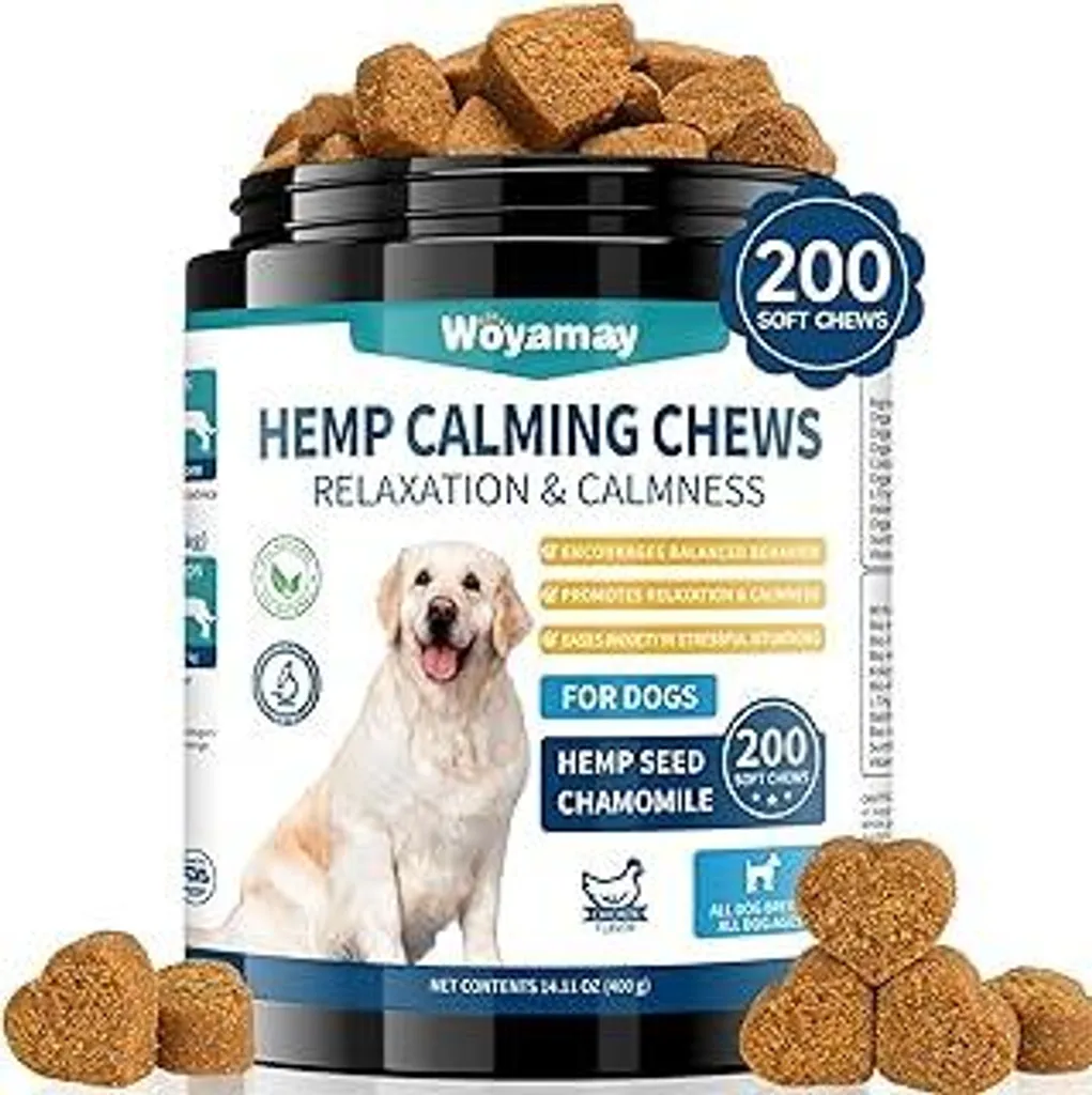 Snack Calming Cani 200 Unità: Soluzione Naturale Ansia e Stress