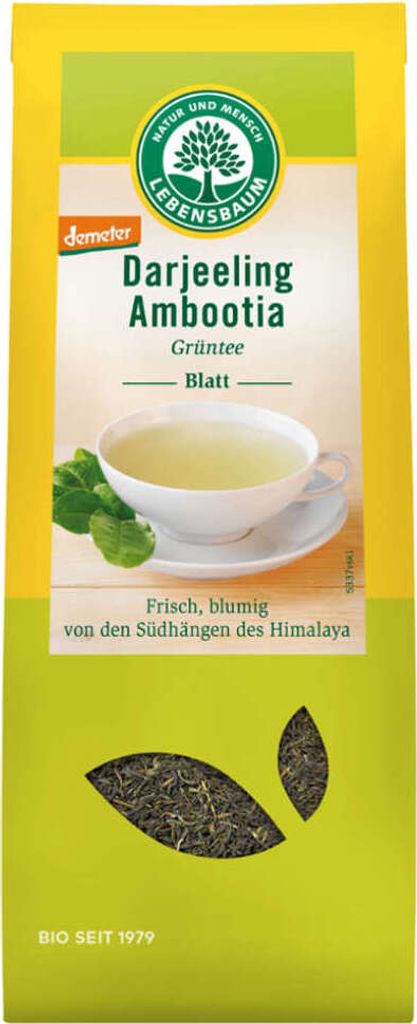 DARJEELING-BLATTTEE DEMETER  50 g – LEBENSBAUM Produktbild 