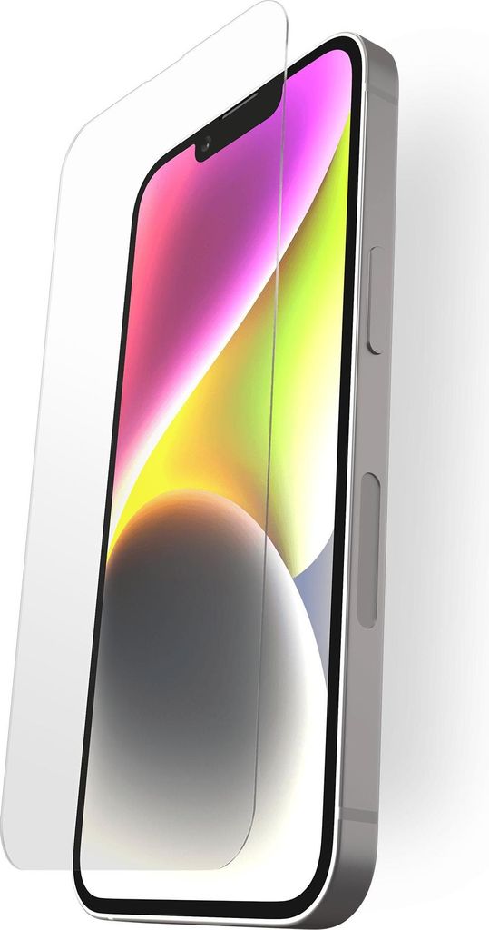 BodyGuardz Pure 3 Displayschutz iPhone 14 Plus – 5-mal stärkerer Bildschirmschutz – Überragende optische Klarheit – Einfache Installation m...