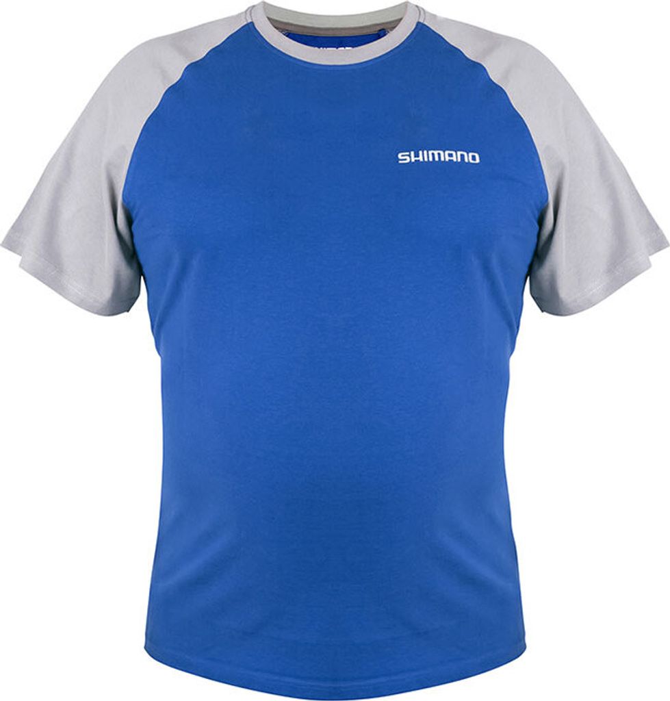Maglietta SHIMANO, XL, blu-grigio, SHSSSBUXL Immagine del prodotto 
