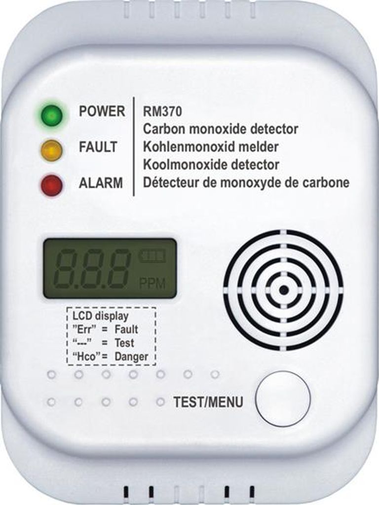 Melder Gaswarner Gasmelder CO LCD Alarm Detektor Sicherheit Kohlenmonoxidmelde