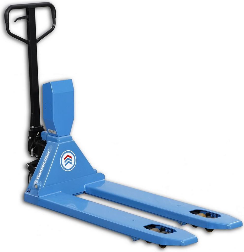 HanseLifter Waagehubwagen mit Mehrbereichsanzeige WHP-M2000 Tragkraft 2000kg