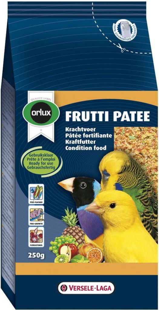 Versele Laga Orlux Frutti Patee 250g - pokarm owocowy na Zdjęcie produktu 