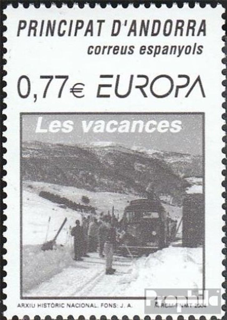 Briefmarken Andorra - Spanische Post 2004 Mi 312 (kompl.Ausg.) postfrisch Europa