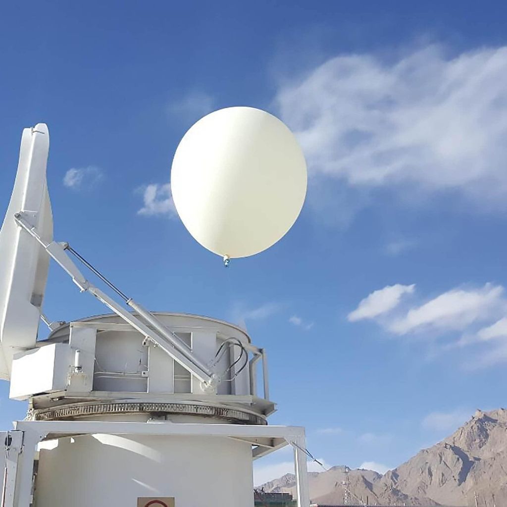 Omgoods - Professionele Weerballon voor Meteorologisch Productafbeelding 