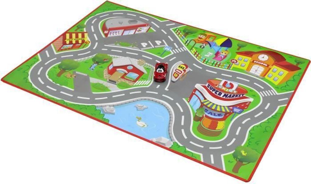 Rennstrecke +  Ferrari-Auto Produktbild 