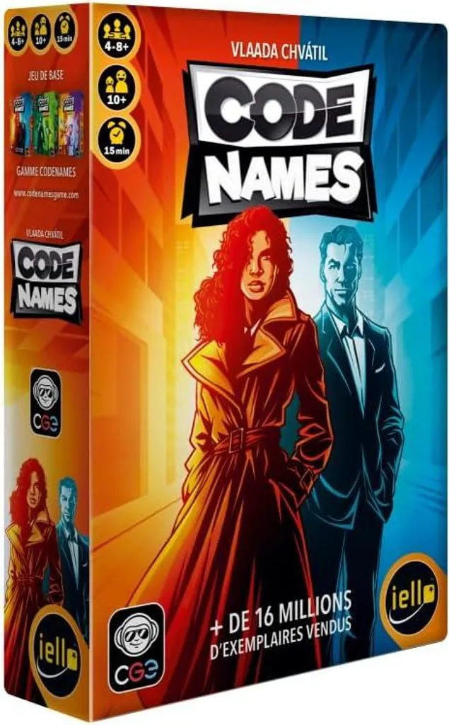 Jeu Codenames Nouvelle Edition : Finis les jeux de société ennuyeux