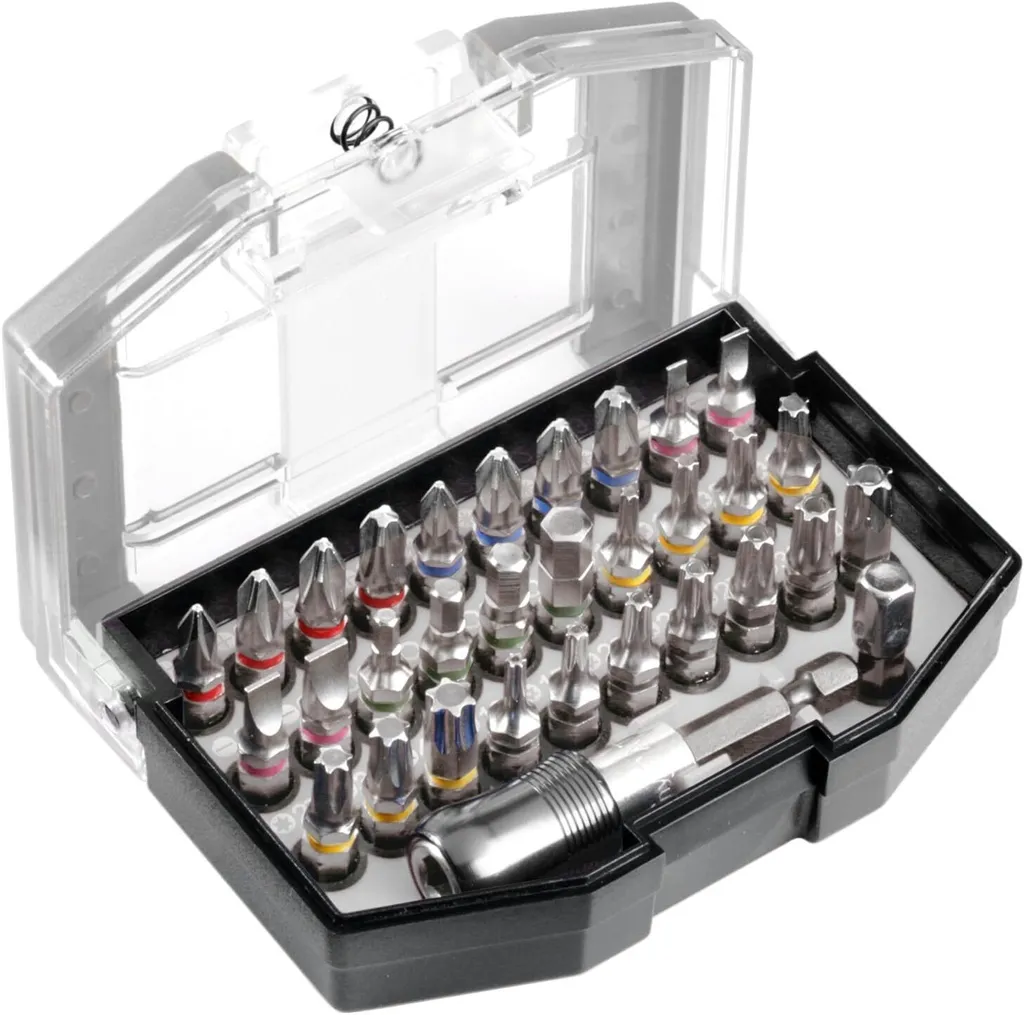 Bit-Box 32 pcs : ne cassez plus vos embouts de vissage lors de vos travaux
