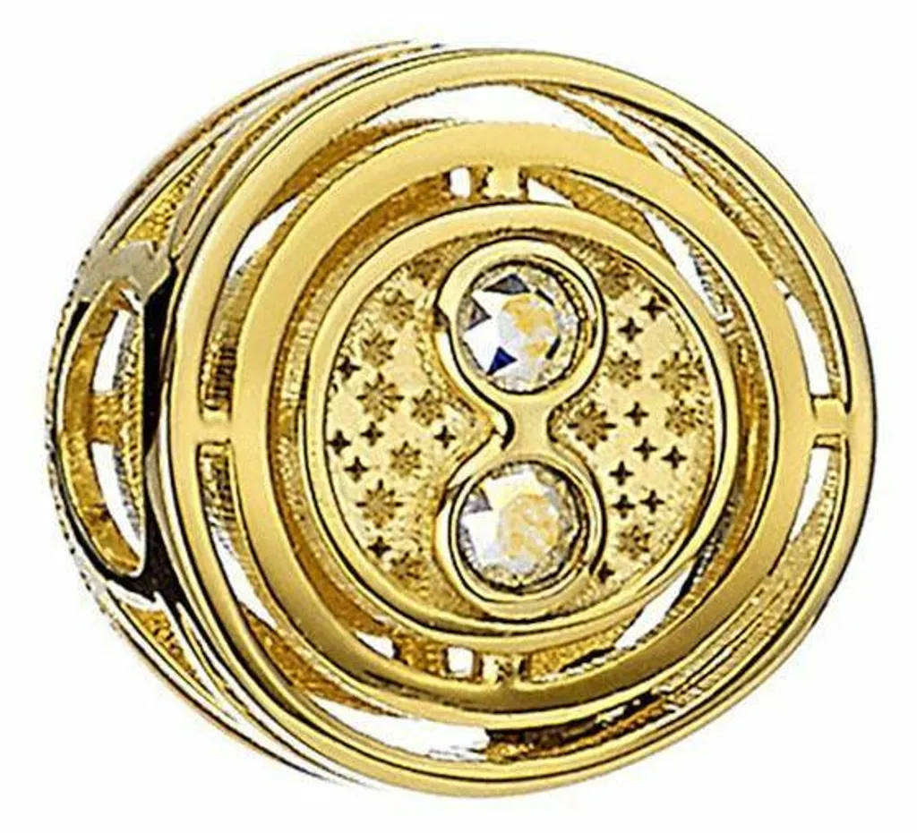 Spacer Harry Potter en argent 925 avec détails dorés Retourneur de Temps