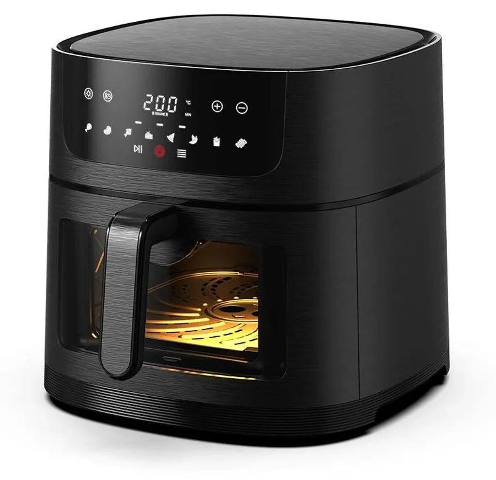 Friteuse air chaud 5,5L à 12 programmes : cuisson rapide et saine C-6L - 2