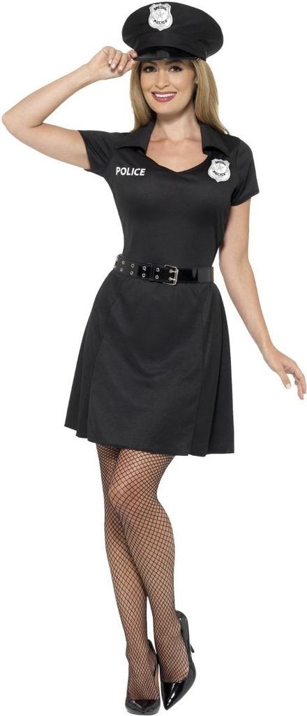 Smiffys - Kostüm - Damen SM2578 (S) (Schwarz)