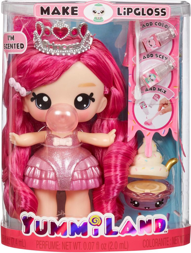 MGA Entertainment Yummiland Large Doll + Lipgloss Pet- Produktbild 