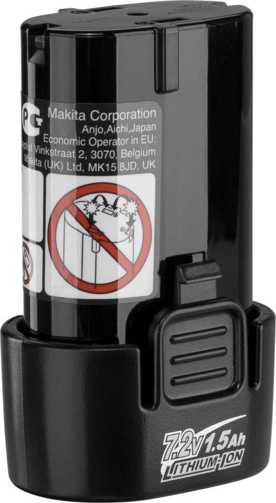 Makita 198000-3 Akku-BL0715 Li 7.2V 1.5Ah Produktbild 