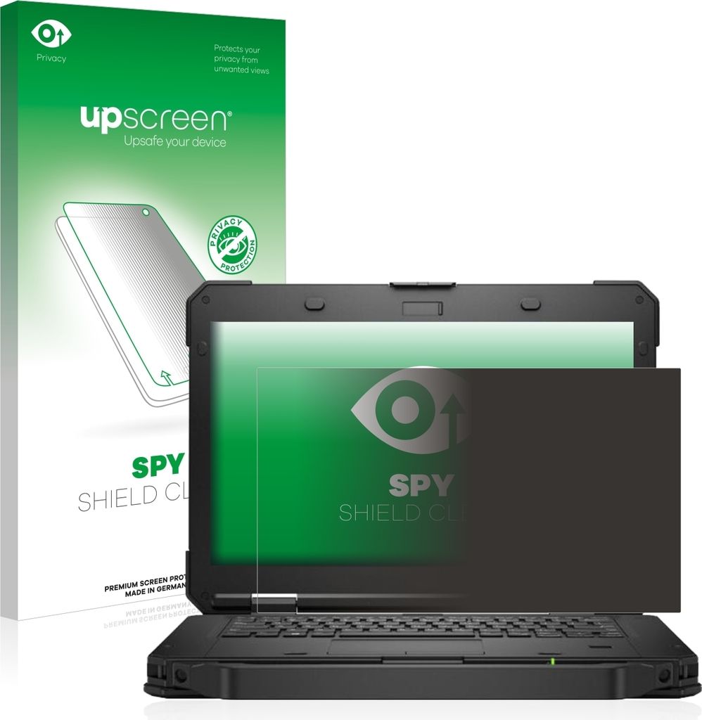Für Dell Latitude 5430 Rugged Sichtschutzfolie Schutzfolie upscreen Anti-Spy Privacy Sichtschutz Blickschutz Display Schutz Folie Blaulichtfilter