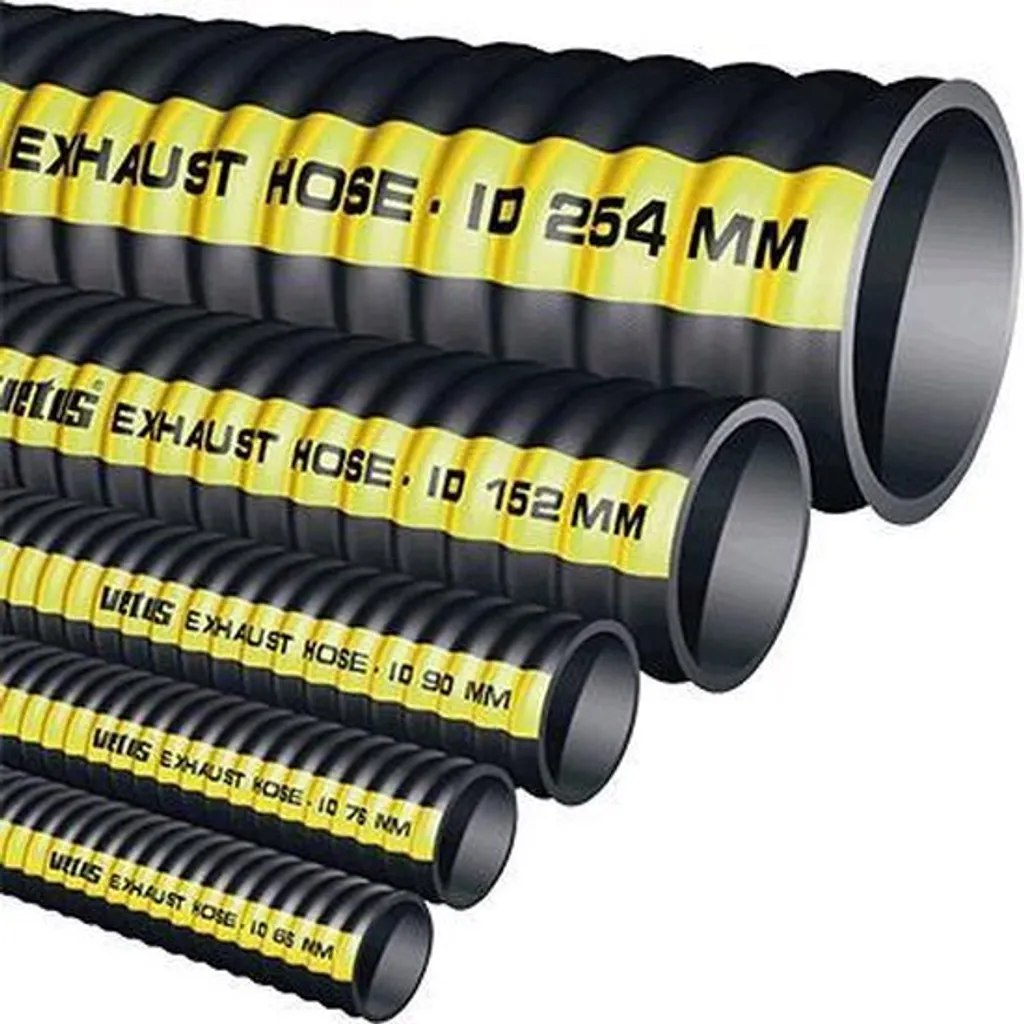 Tuyau d'échappement Vetus 152mm souple haute température série Marine