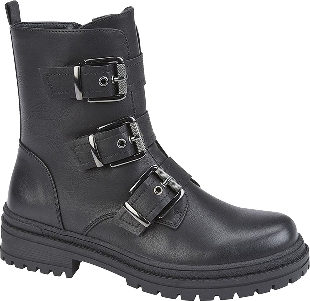Cipriata - Damen Stiefeletten "Natalia" DF2219 (35,5 EU) (Schwarz)