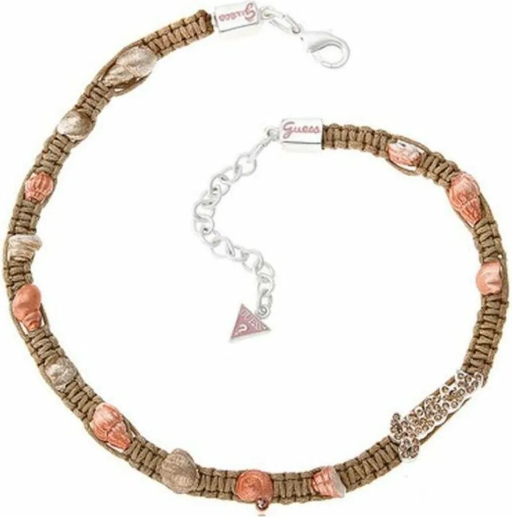 Guess Collana UFN40906 Donna: Girocollo Glamour Acciaio 33-38cm