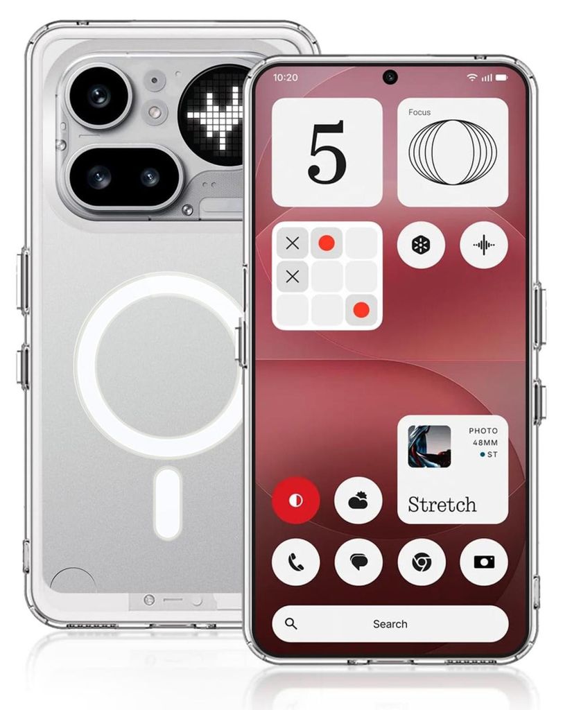 Handyhülle MagSafe Nothing Phone 4a Pro TPU Silikon Hybrid Produktbild 