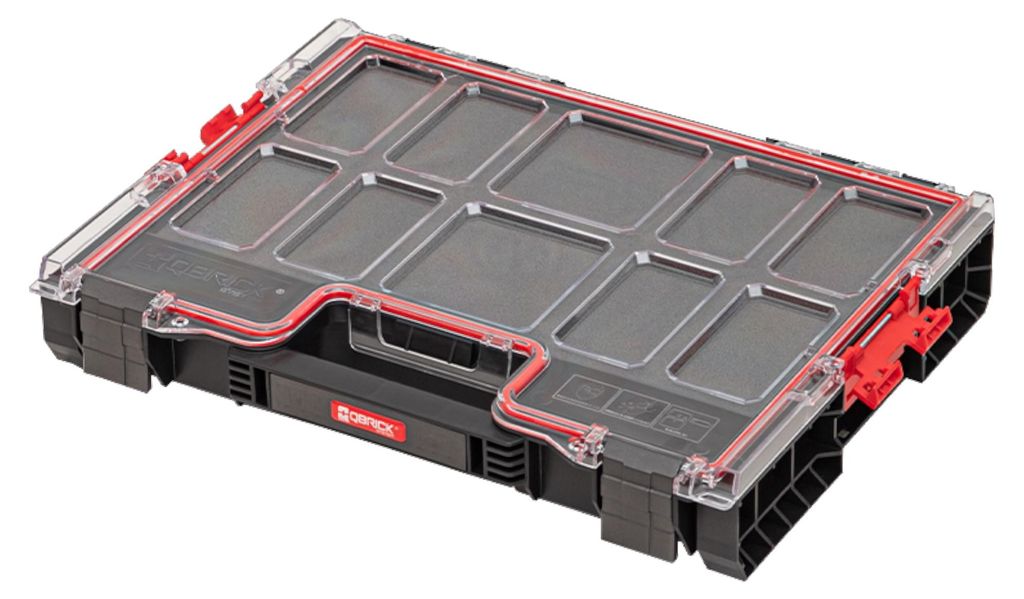 Qbrick System PRO 200 MFI Organizer 452 x 358 x 79 mm 6 l Image du produit 