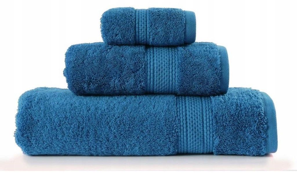 Handtuch - 100% Baumwolle - 600 g/m2 - 50x90 cm - Extra Saugfähig - Himmelblau - hohe Grammatur - EGYPTIAN