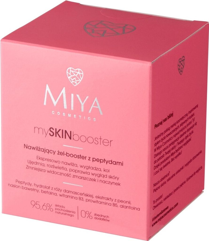 MIYA Cosmetics mySKINbooster Moisturizing Gel-Booster with Peptides 50ml