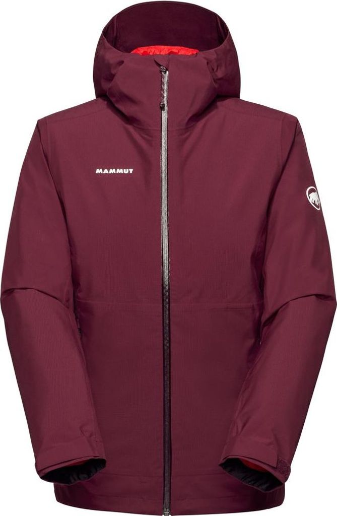 Mammut Alto Light 3 in 1 HS Hooded Jacket Damen Freizeitjacke Kombijacke rot XS